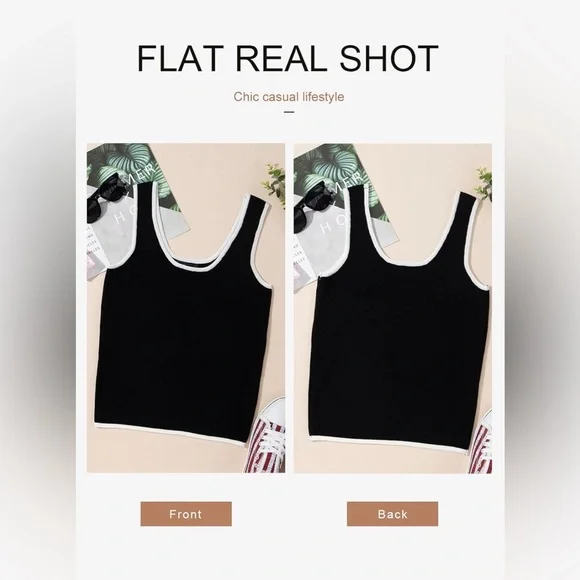 2 Color Block Tank Tops NWT - Picture 5 of 7